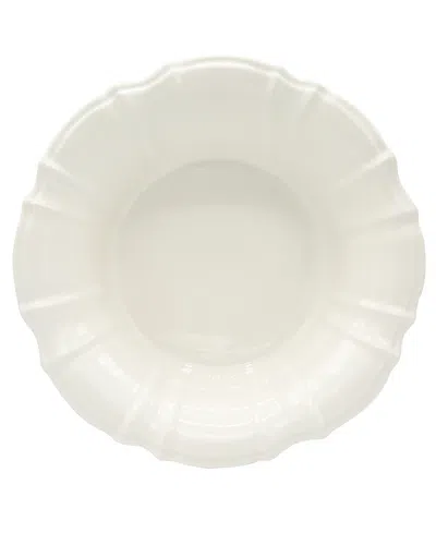 Euro Ceramica Chloe Salad Bowl In White