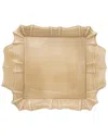Euro Ceramica Chloe Square Platter With Handles