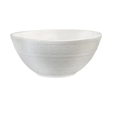 Euro Ceramica Fez 10'' Serving Bowl In White