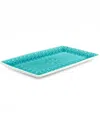 Euro Ceramica Peacock Rectangular Platter