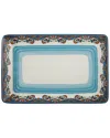 Euro Ceramica Zanzibar Rectangular Platter