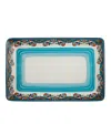 Euro Ceramica Zanzibar Rectangular Platter
