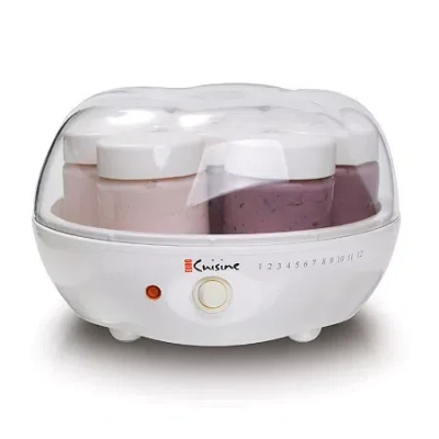 Euro Cuisine Euro-cuisine Fresh Yogurt Maker In White
