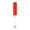 Euro Cuisine Milk Frother With Led Light In Red