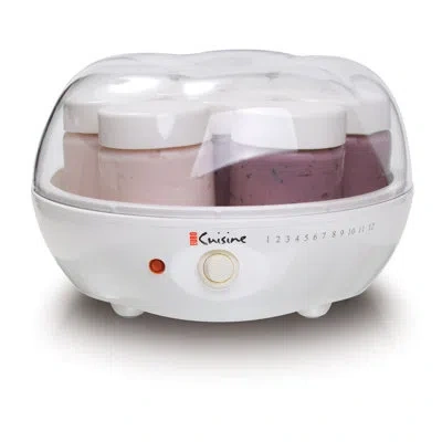 Euro Cuisine Yogurt Maker In Clear;white