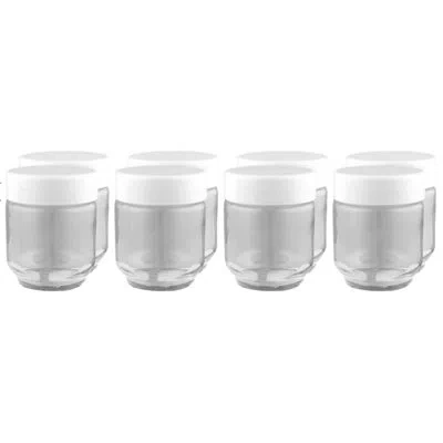 Euro Cuisine Yogurt Storage Jar Set In Clear
