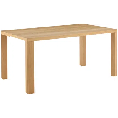 Euro Style Abby 84 1/2" Wide Oak Veneer Wood Rectangular Dining Table