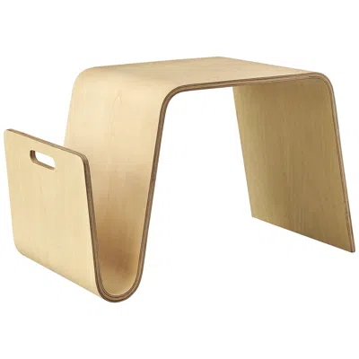 Euro Style Anise 26 1/2" Wide Natural Ash Veneer Wood Side Table