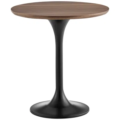 Euro Style Astrid 19 3/4" Wide American Walnut Side Table