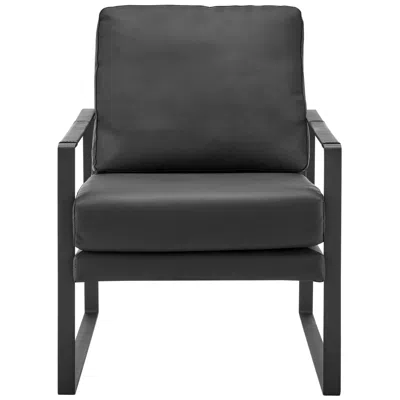 Euro Style Bettina Black Lounge Chair