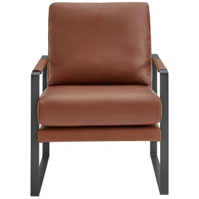 Euro Style Bettina Brown Lounge Chair