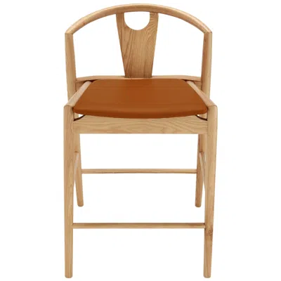 Euro Style Blanche Counter Stool