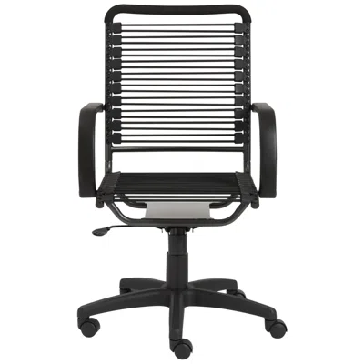 Euro Style Bungie High-back Black And Graphite Office Chair