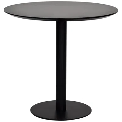 Euro Style Paras 31 1/2" Wide Black Round Bistro Table