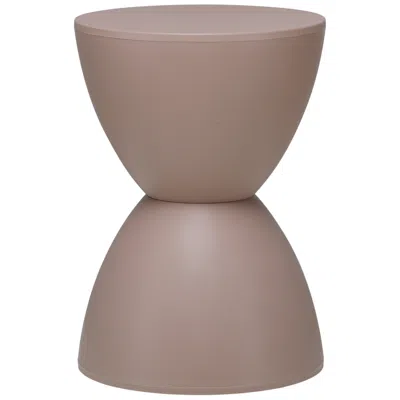 Euro Style Sallie Outdoor Stool In Taupe