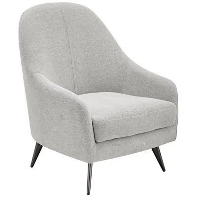 Euro Style Selene 28 1/4" Wide Modern Taupe Fabric Lounge Chair
