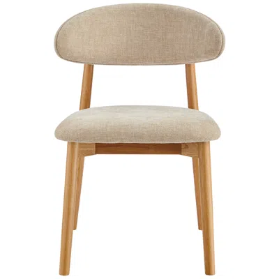 Euro Style Sia Side Chair In Neutral