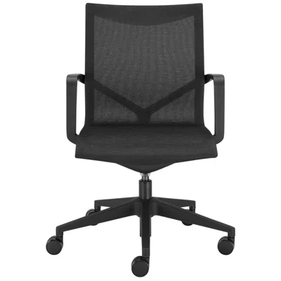 Euro Style Tertu Office Chair In Black
