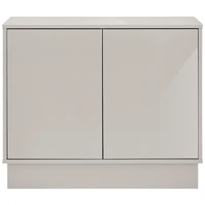 Euro Style Tresero 35" Cabinet In Silver