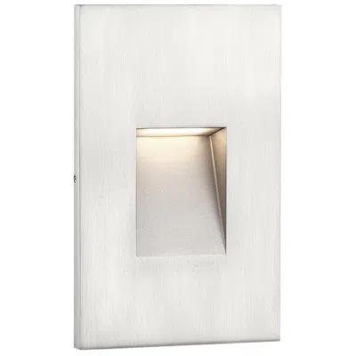Eurofase 3 1/4"w Brushed Nickel Recessed Trim Led Step Light