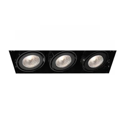 Eurofase 3 Light Multiple Recessed Kit In Black