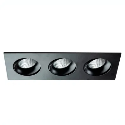 Eurofase 3.5 Inch Rectangular Triple Regressed Gimbal