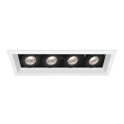 Eurofase 4 Light Mr16 Multiple Recessed Kit In White