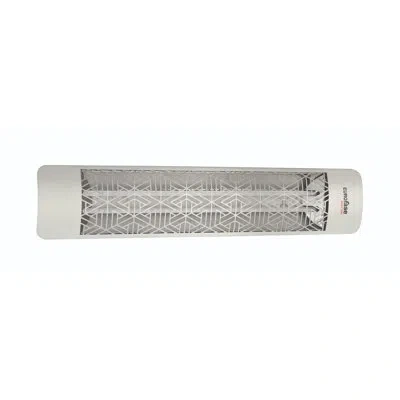 Eurofase 4000 Watt Electric Ceiling Mounted Patio Heater In Stainless Steel