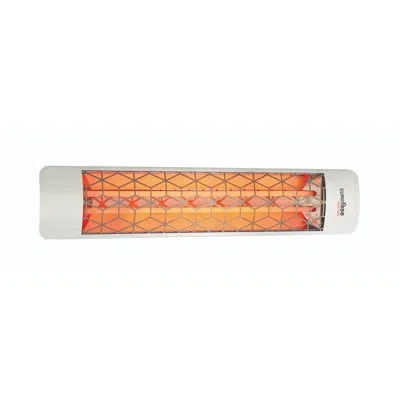 Eurofase 4000 Watt Electric Ceiling Mounted Patio Heater In Stainless Steel