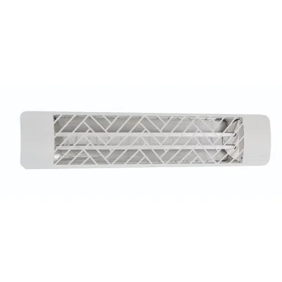 Eurofase 4000 Watt Electric Ceiling Mounted Patio Heater In Stainless Steel