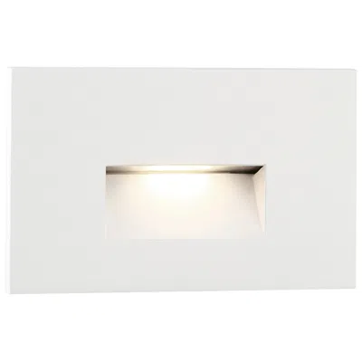 Eurofase 5 1/4" Wide White Recessed Trim Led Step Light