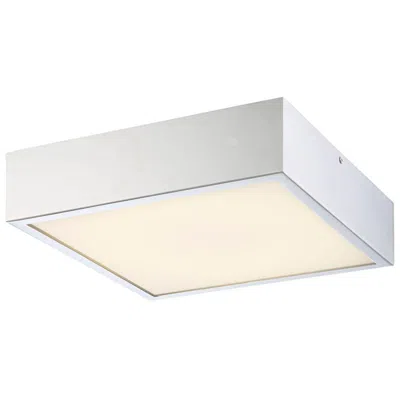 Eurofase Acara 3 In. X 11.88 In. Integrated Led Flushmount In Chrome
