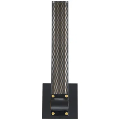 Eurofase Admiral 16 1/4" High Black And Gold Led Wall Sconce