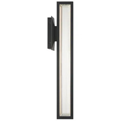 Eurofase Aelin 24 Inch Integrated Led Outdoor Wall Sconce In Matte Black