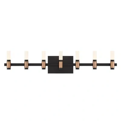Eurofase Albany 14 Light Vanity In Brass,black