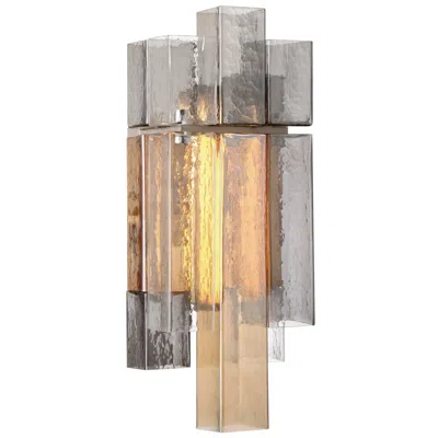 Eurofase Altesa 23 1/2" High Chrome 2-light Wall Sconce