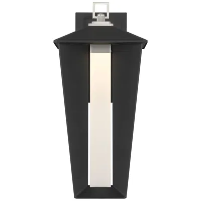Eurofase Andson 19 Inch Integrated Led Outdoor Wall Sconce In Black