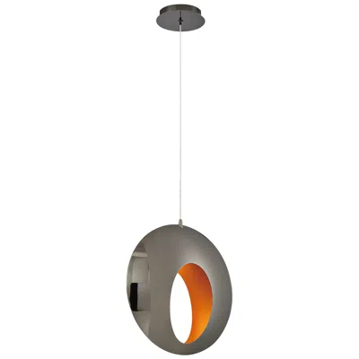 Eurofase Arlington 13 1/4" Wide Blackened Chrome Led Pendant Light