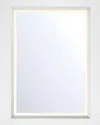 Eurofase Artell 42" Led Lighted Mirror, Silver In Silver