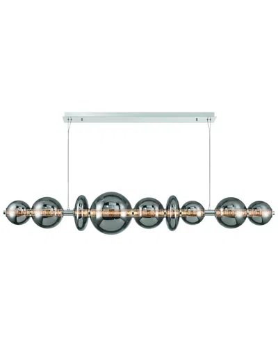 Eurofase Atomo 9-light 74in Linear Chandelier In Multi