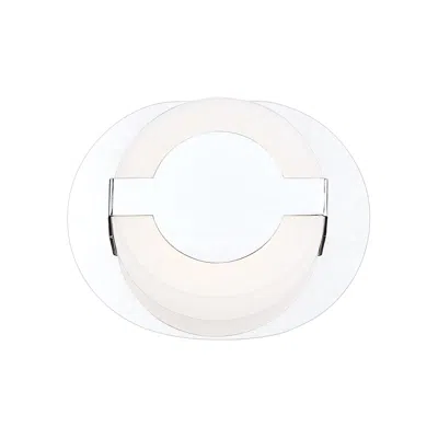 Eurofase Balewood 5 1/4" High Chrome Led Wall Sconce