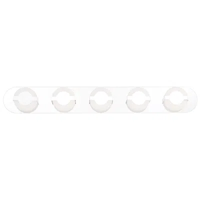 Eurofase Balewood 5 In. X 36.75 In. Integrated Led Bathbar In Chrome