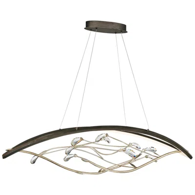 Eurofase Basilica 47 1/4"w Bronze Led Kitchen Island Light Chandelier In Multi