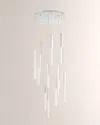 Eurofase Benicia Led Chandelier, 22" Round In White