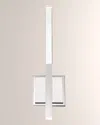 Eurofase Benicio 18" Led Sconce In Polished Nickel