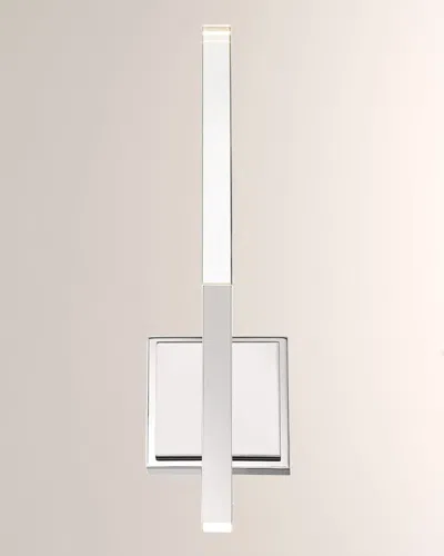 Eurofase Benicio 18" Led Sconce In Polished Nickel