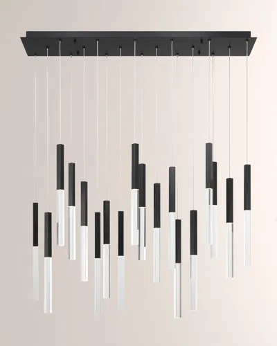 Eurofase Benicio Led Chandelier In Black