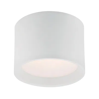 Eurofase Benton 4.50 In. X 6.50 In. Flushmount In Gold In White