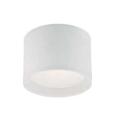 Eurofase Benton Led Flushmount - Small, White, 1-light
