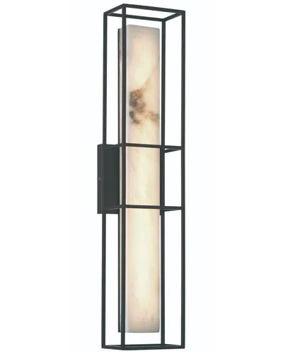 Eurofase Blakley 24in Outdoor Wall Sconce In Black
